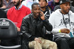 Celebrities At The Los Angeles Clippers Game