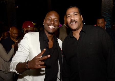 Tyrese and Dexter Scott King at the 'Fast & Furious 6' premiere (2013)