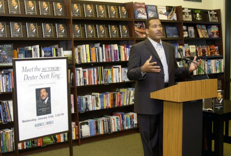Dexter Scott King Book Signing His Book 'Growing Up King' in Los Angeles (2003)