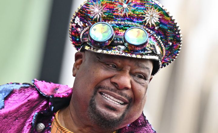 Hollywood Walk Of Fame inductee George Clinton