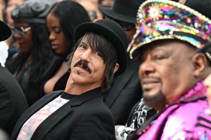 Red Hot Chili Peppers' Anthony Kiedis and George Clinton