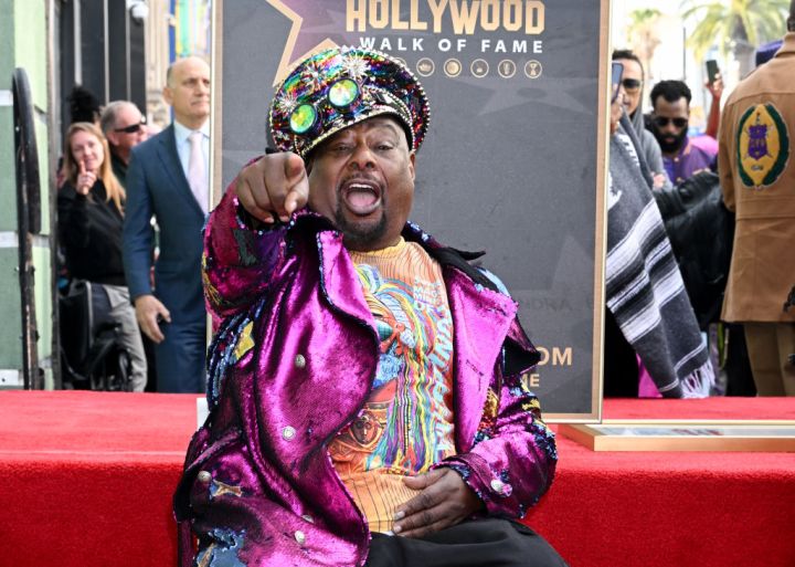 George Clinton honored with his star on The Hollywood Walk of Fame