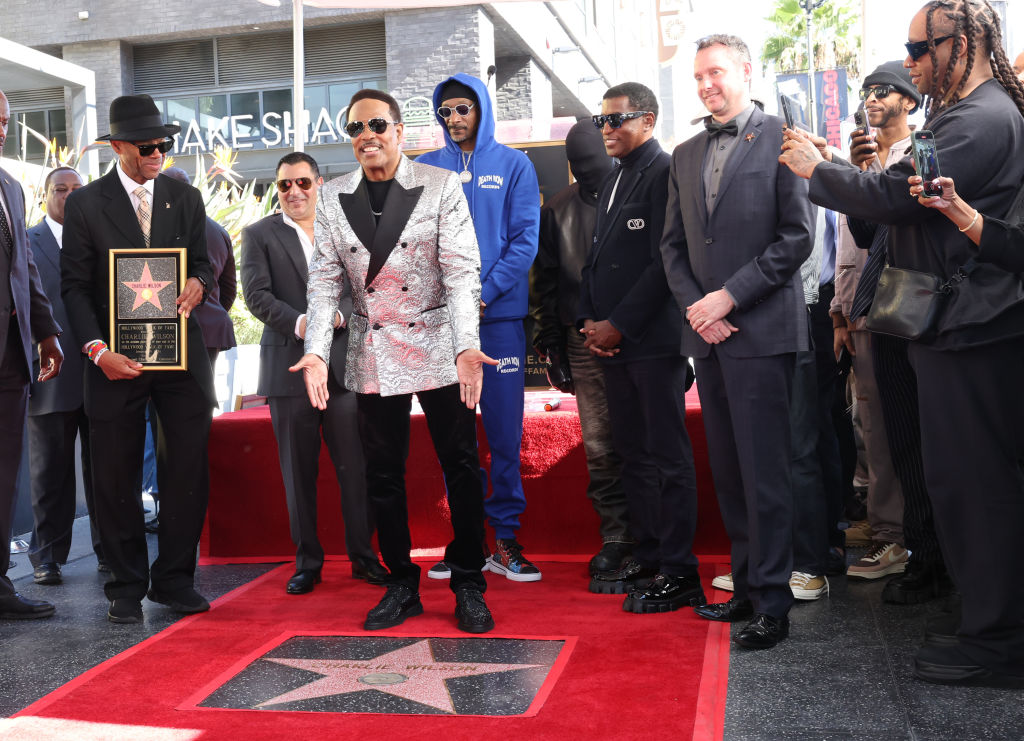 Outstanding! Charlie Wilson Gets A Hollywood Walk Of Fame Star Amongst Star-Studded Attendees