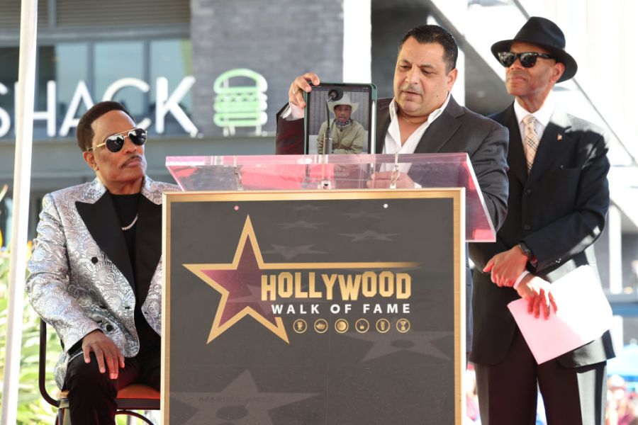 Charlie Wilson Honored With Star On Hollywood Walk Of Fame