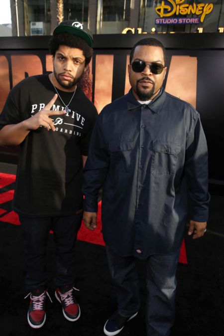 Ice Cube and O’Shea Jackson Jr.