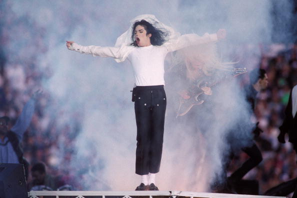 Michael Jackson At The Superbowl