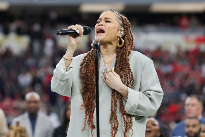 Andra Day's Black National Anthem Performance at Super Bowl LVIII Causes a Tizzy Amongst You Know Who