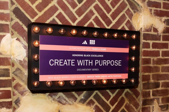 adidas Honoring Black Excellence "Create With Purpose" at The Roxy Cinema