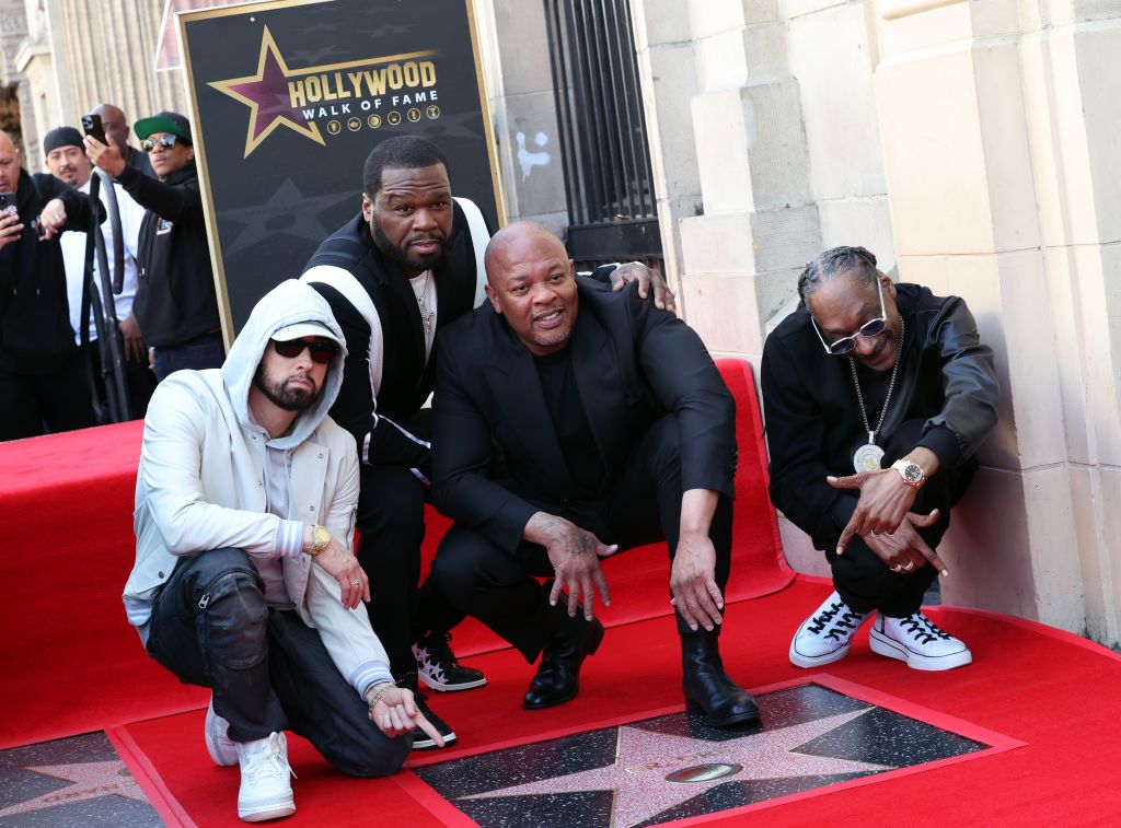 Dr. Dre Honored With Star On Hollywood Walk Of Fame