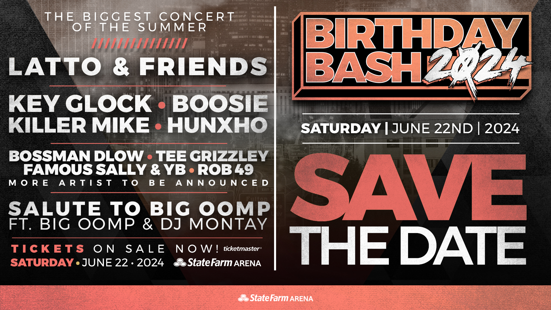 CRA$H The BA$H To Birthday Bash Flyaway Contest