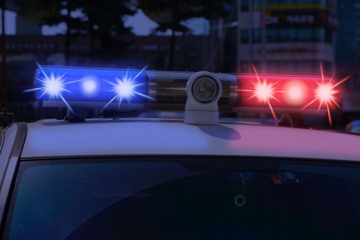 Police car in South Korea