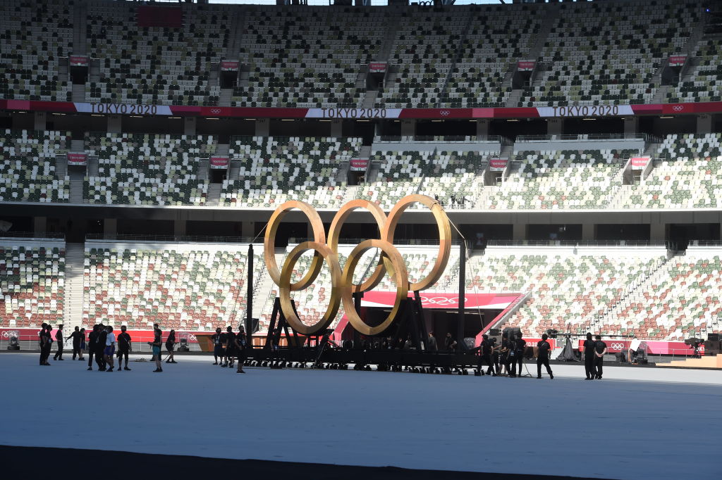 Tokyo 2020..Opening Ceremony ....Evening Standard Picture