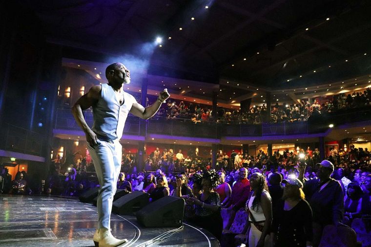 Kirk Franklin and More Hit the Stage at the Tom Joyner Fantastic Voyage