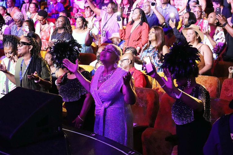 Kirk Franklin and More Hit the Stage at the Tom Joyner Fantastic Voyage