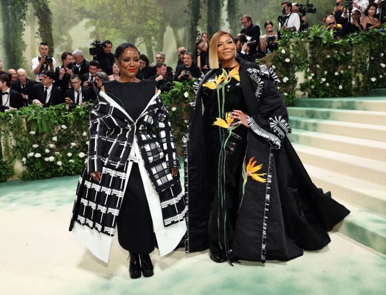Eboni Nichols and Queen Latifah