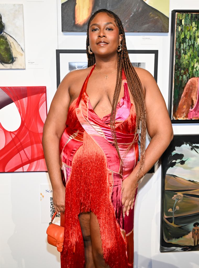 Cierra Britton attends ArtBall 2024