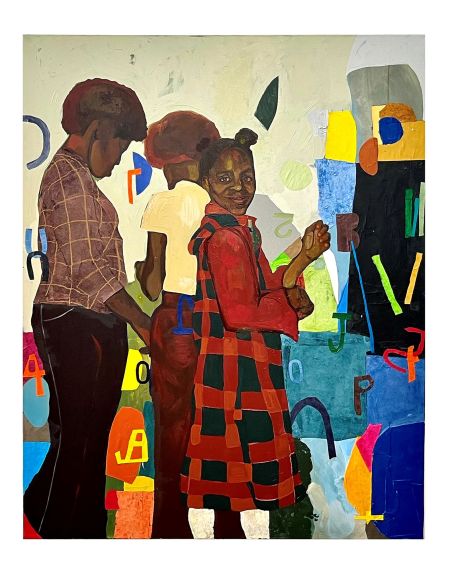 "Steph In Checkered Dress" by Khalif Tahir Thompson