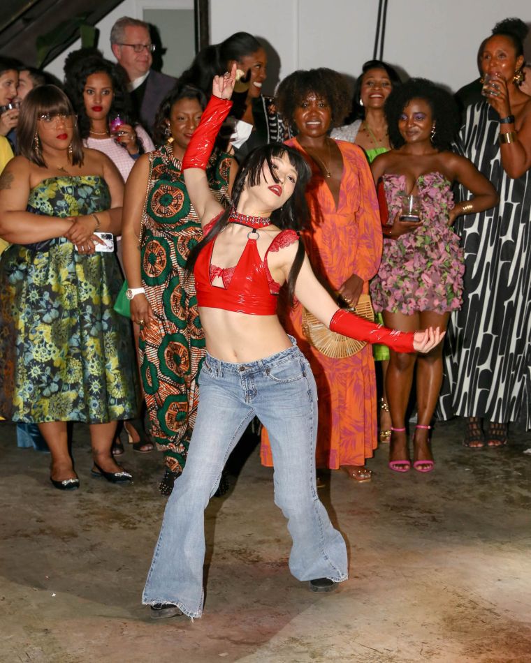 Les Ballet Afrik performs at ArtBall 2024