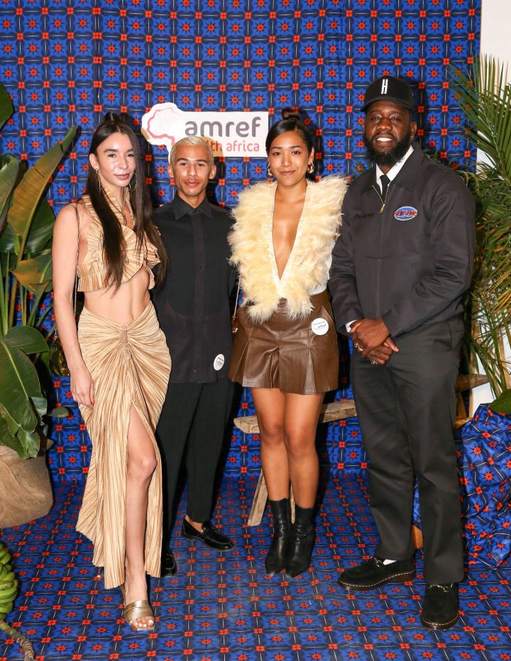 Storm Ascher, Alex Anderson, Roscoe B. Thicke III and guest attend ArtBall 2024