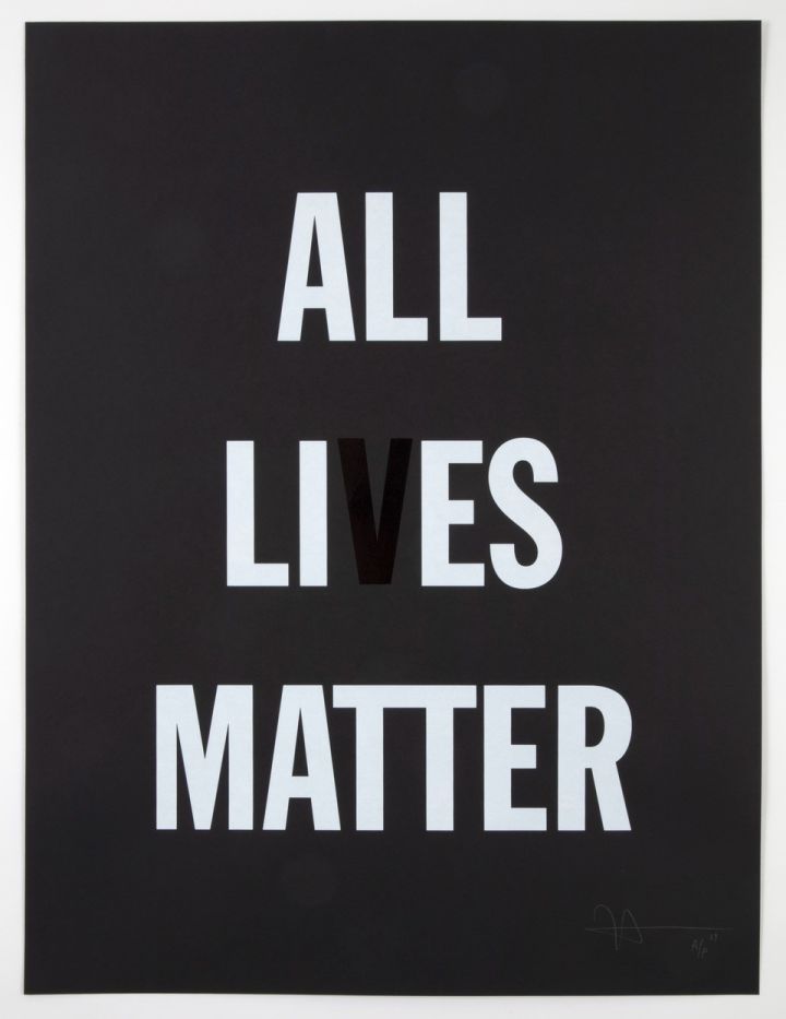 "All Lies Matter" by Hank Willis Thomas