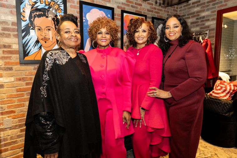 L to R: Twinkie, Jacky, Dorinda and Karen of the legendary Clark Sisters