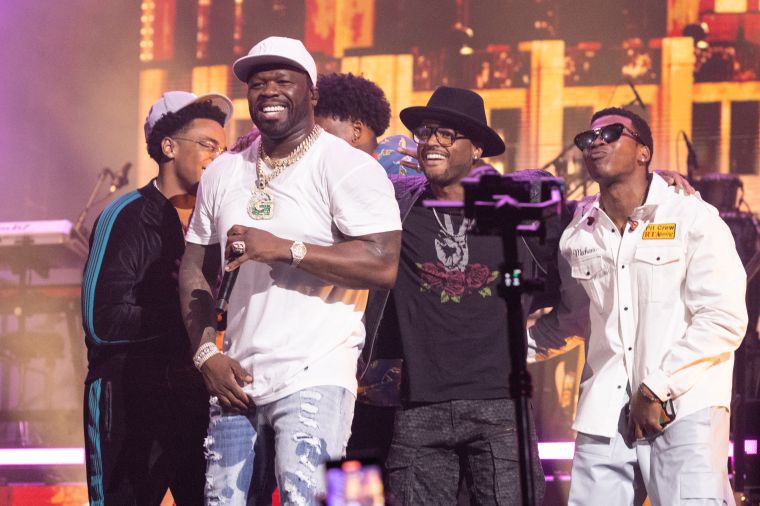 Actors from the 'Power' Universe join show creator 50 Cent onstage
