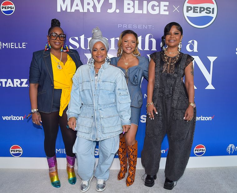 L to R: LaTonya Blige-DaCosta, Simone I. Smith, Madison Star Brim and Misa Hylton for the 'Respect The Architect: Become The Architect Of Your Life' panel