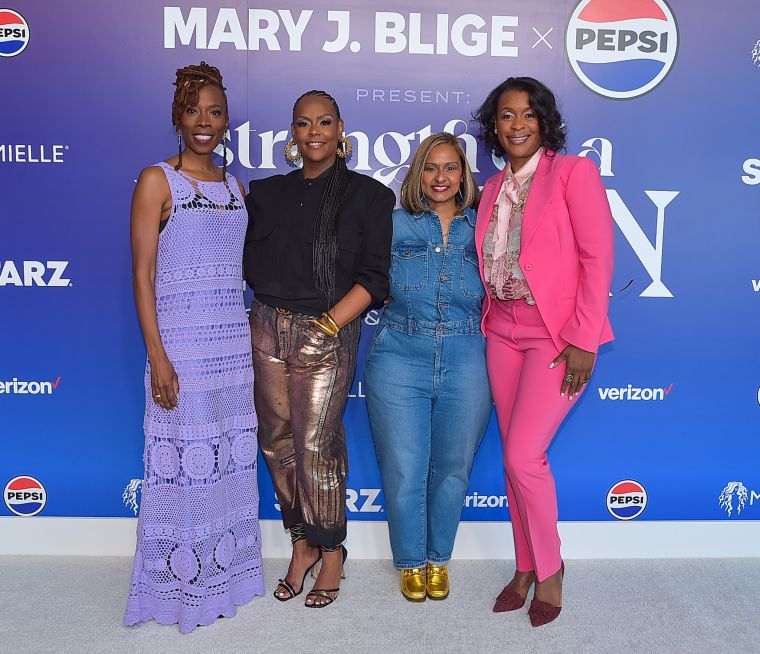 L to R: Dr. Thema, Kristi Henderson, Shanti Das and Sharon Content