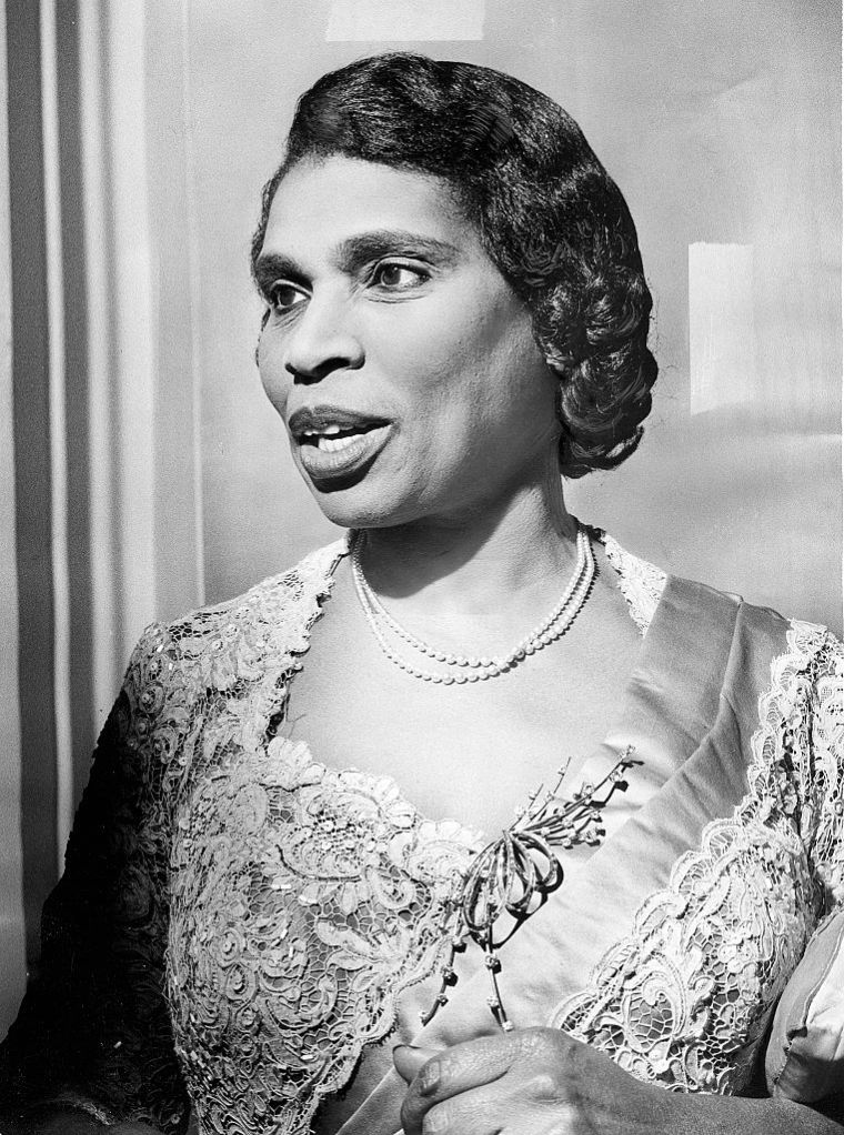 Marian Anderson - First African-American woman to perform at a presidential inauguration: John F. Kennedy's inauguration (1961)