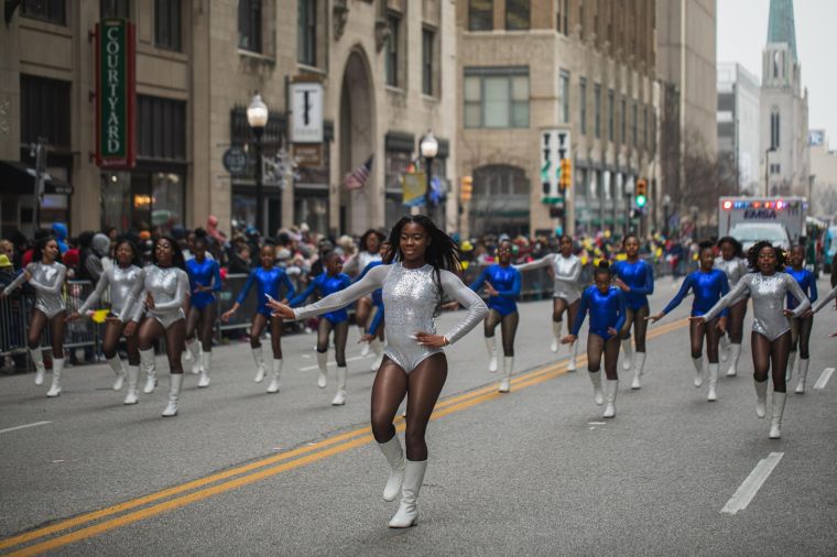 Christmas 2023 parade in Tulsa