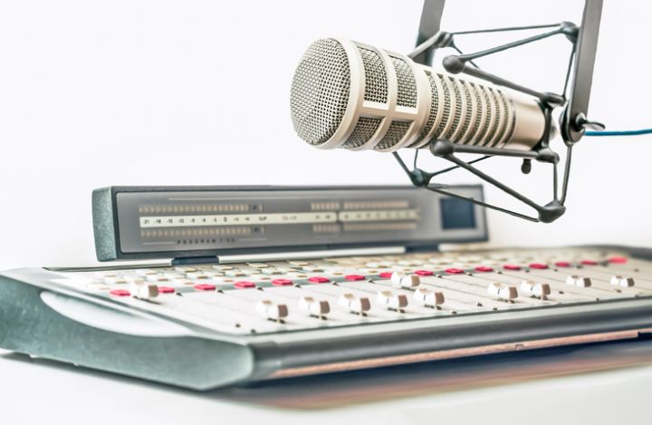 Professional microphone and sound mixer