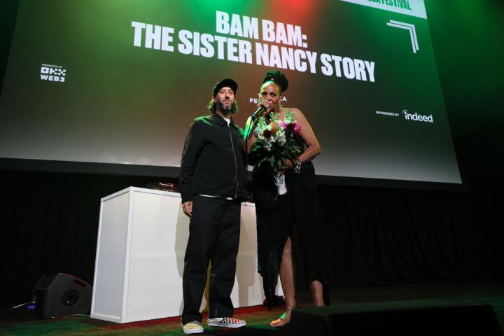 DAY 2: Sister Nancy and DJ Gravy at the 'Bam Bam: The Sister Nancy Story' premiere