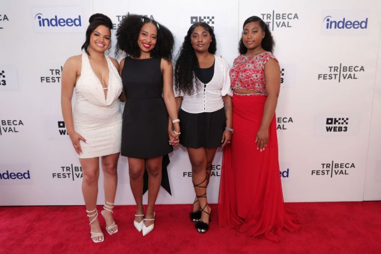 DAY 2: Dedra Robbins, Contessa Gayles, Teylar Bradley and Amelia Boles at 'The Debutantes' premiere
