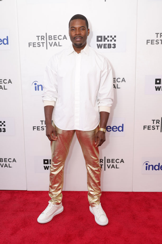 DAY 2: Amin Joseph (in gold!) at 'The Other, Gold' premiere