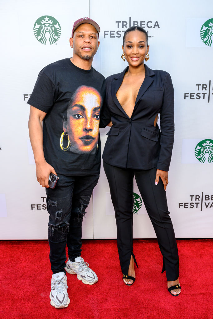 DAY 3: Jimmy Jenkins and Beverly Sade at the "Shorts: Animated Shorts Curated by Whoopi G" screening of 'Poof'