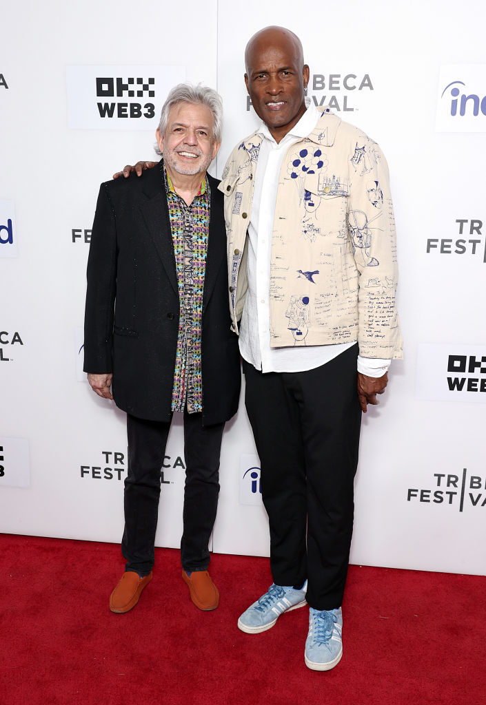 DAY 3: Executive producer Luis A. Miranda Jr. and Kenny Leon at the 'Black Table' premiere