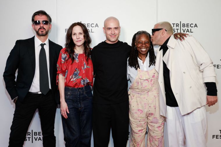 DAY 3: Luigi Pingitore, Mary Louise Parker, Jago, Whoopi Goldberg and Luca Tommassini at the 'Jago Into The White' premiere