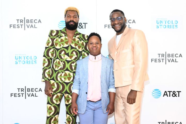 DAY 3: Will Catlett, Jeremiah Alexander Daniels and director David Fortune at the premiere of AT&T's Untold Stories 2023 winner 'Color Book'