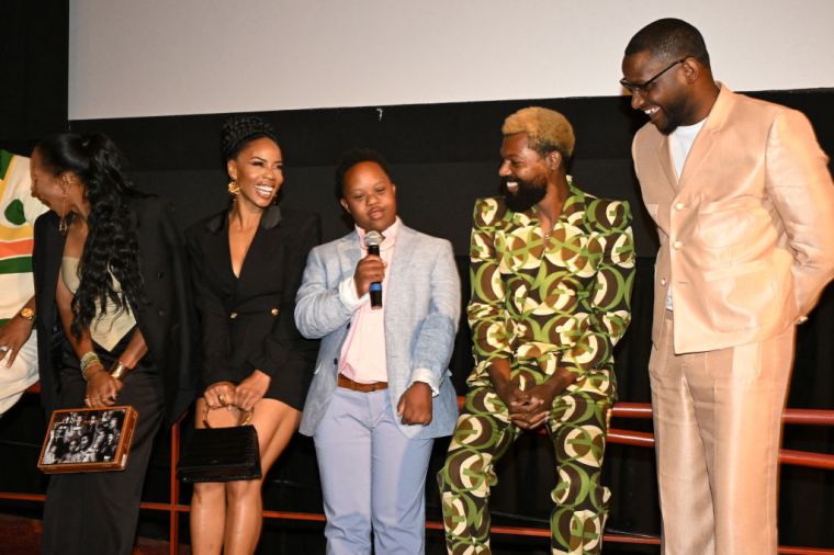 DAY 3: Terri J. Vaughn, Brandee Evans, Jeremiah Alexander Daniels, Will Catlett and David Fortune at the 'Color Book' premiere