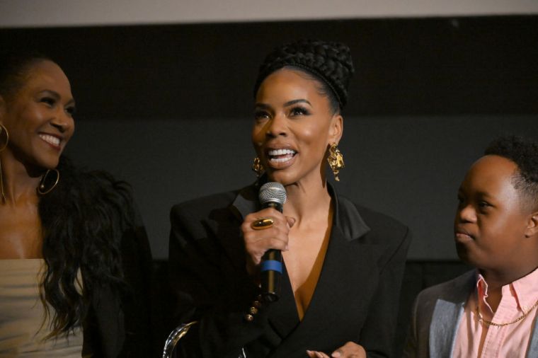 DAY 3: Brandee Evans speaks during the Q&A at the 'Color Book' premiere