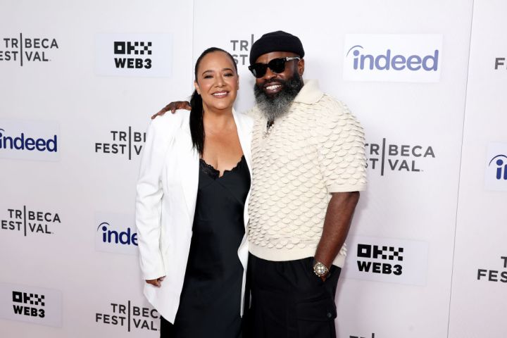 DAY 4: dream hampton and rapper Black Thought at the 'It Was All A Dream' premiere
