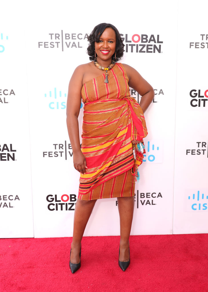 DAY 4: Amina Mohamed at the 'Samia' premiere