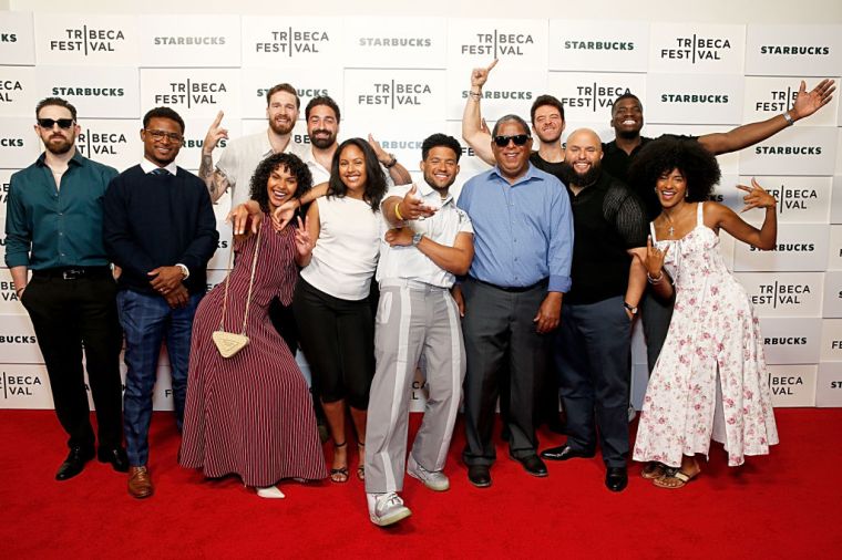 DAY 4: Cast and crew of 'En El Bronx Part 2' attend the "Shorts: NY People Watching" premiere event