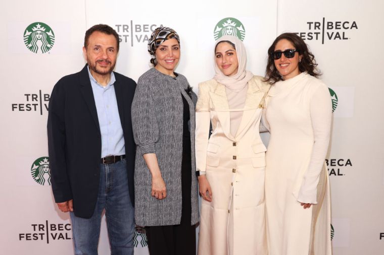 DAY 4: Director Dur Jamjoom and guests at the "Shorts: Course Correction" screening of 'Kum-Kum'