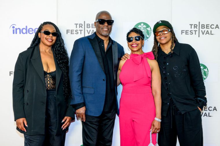 DAY 4: Erinnicole Goodwin, Elexis Ray Goodwin and guests at the "Shorts: Unbought & Unbossed" screening of 'Smile, God Loves You'