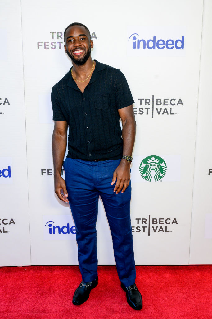 DAY 4: Andrew Asemokai at the "Shorts: Unbought & Unbossed" screening of 'Smile, God Loves You'