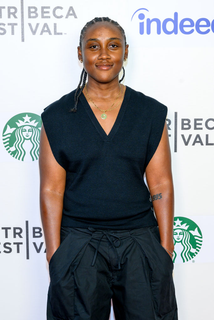 DAY 4: Kwele Serrell at the "Shorts: Unbought & Unbossed" screening of 'Smile, God Loves You'