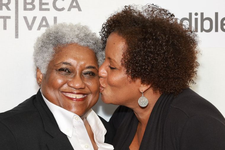 DAY 5: Tammy L. Hall with all the love while attending the Official Selection Previews (Fiction) hosted by Critics At Large