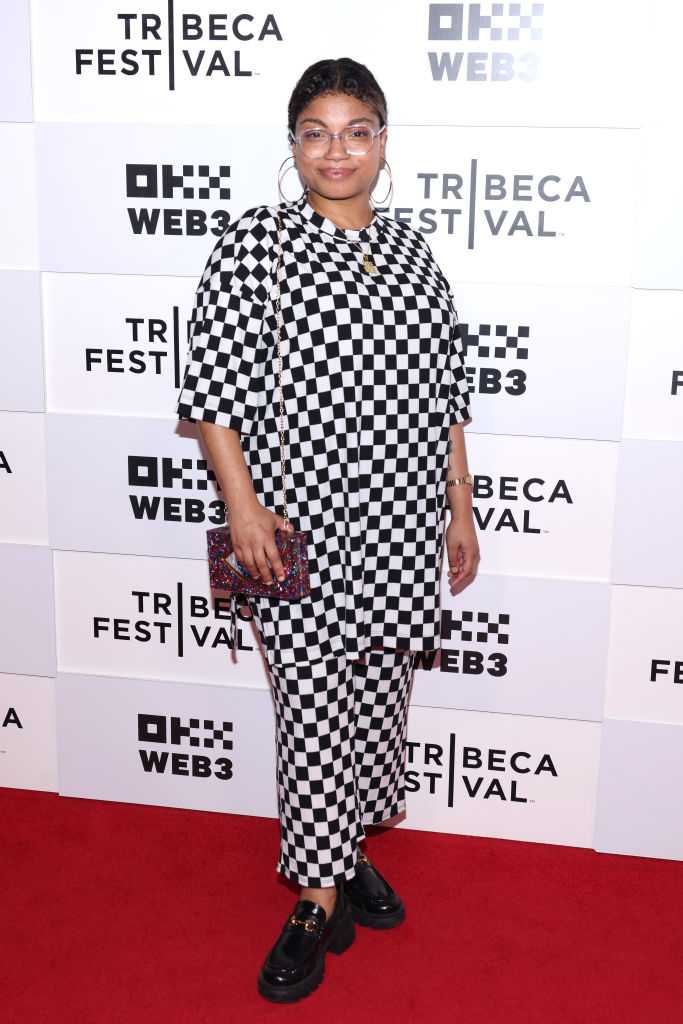 DAY 5: Nelini Stamp at the "1-800-ON-HER-OWN" premiere