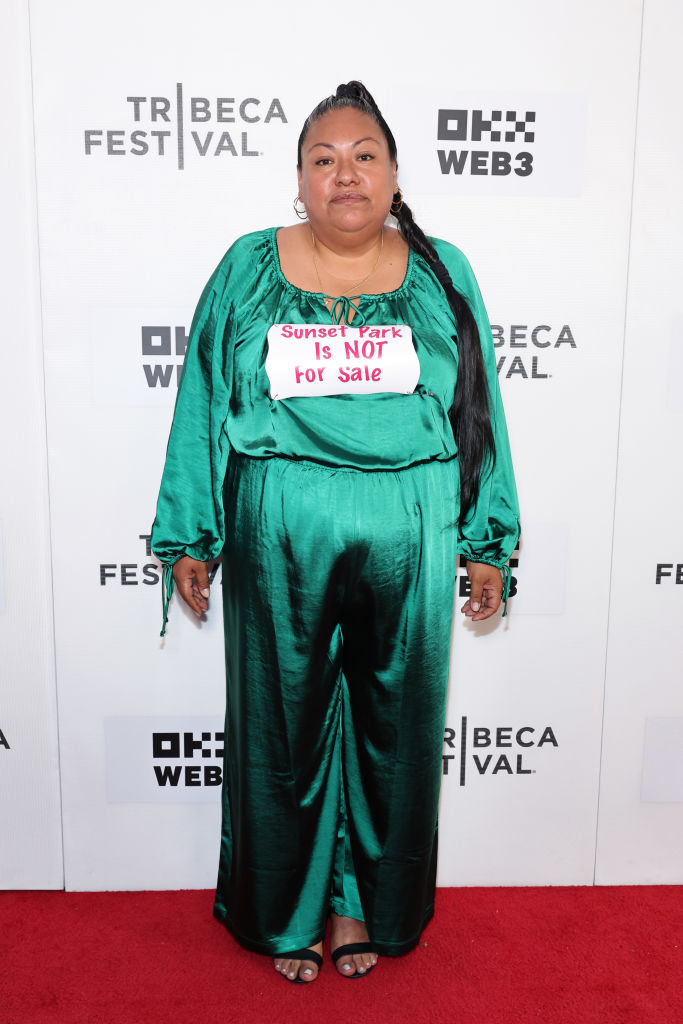 DAY 6: NYS Assembly Rep (D) 51st District Marcela Mitaynes at the 'Emergent City' premiere